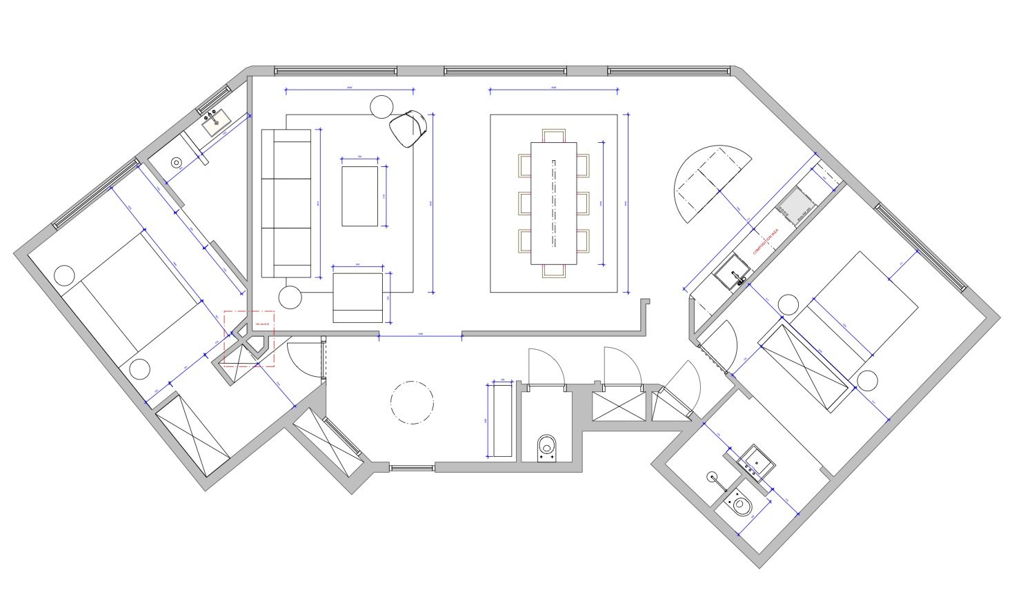 Grondplan Armand Huysmanslaan 80